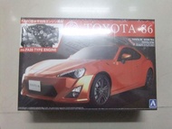 【上士】青島社 AOSHIMA 1/24 豐田 Toyota 86 引擎內構版 汽車 組裝模型 00760 