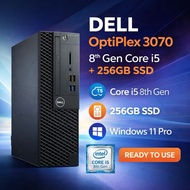 DELL OPTIPLEX 3070 SFF I5 8500 3GHZ 8GB/16GB  256GB SSD W11P PC