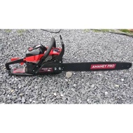 Heavy duty chainsaw amaney pro high qualit 22inci 58cc