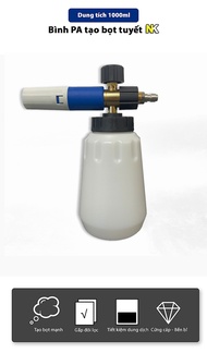 Bình PA Tạo Bọt Tuyết Rửa Xe Cực Tơi NK 1000ml Có Bình Chia Sẵn Tỉ Lệ Pha