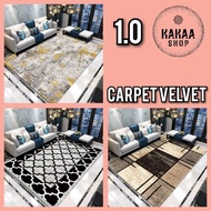 (KAKAA) Karpet velvet modern home | carpet 3d anti slip ruang tamu