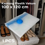 AShop Multifunctional Clothes Vacuum Plastic Bag Vacuum Bag 1 PCS