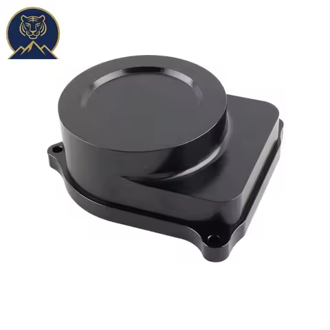 Black Distributor Cap Plate for Honda Civic (D15/D16) & Acura B16/B18 Engines - New Replacement Part