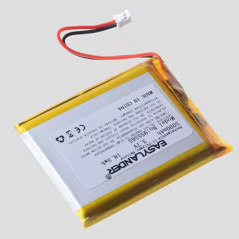 955565 3.7V 5000mAh Rechargeable Lithium Li-ion Polymer Battery Silicone Wires