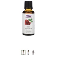 now food Essential oil Rose absolute