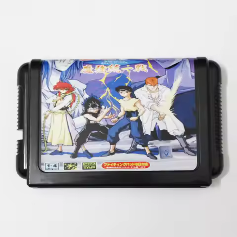 YuYu Hakusho 16bit MD Game Card For 16 Bit Sega MegaDrive Genesis Consoles