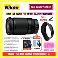 Nikon Z 28-400mm F4-8 VR Wide-Telephoto Zoom Lens | With Free Gifts | 1 Year Nikon Malaysia Official