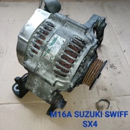 M16A SX4 SUZUKI SWIFT ALTERNATOR DYNAMOR USED ORIGINAL AUTO PART GOOD QUALITY