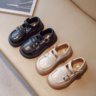 Black Shoes Fahion Shoes For Kids Girl School Shoes British Style