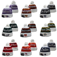 White Eagles Raiders 49ers Beanies Knitted Cap Embroidery Wool Cap Winter Gorro