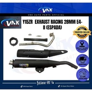 Y15ZR / LC135 RAC EXHAUST ESPADA STD CUTTING 28MM E4-II / 28MM V5-II / 35MM E6