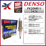 DENSO FK20HR11 3426 (4 PCS) Iridium Racing Spark Plug HONDA / ACURA / HYUNDAI / TOYOTA (100% ORIGINA