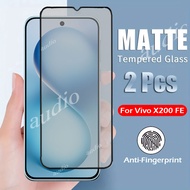 Vivo X200 FE 5G Full Cover Matte Tempered Glass For vivo X200 FE VivoX200 FE 5G 2025 Anti-Fingerprin