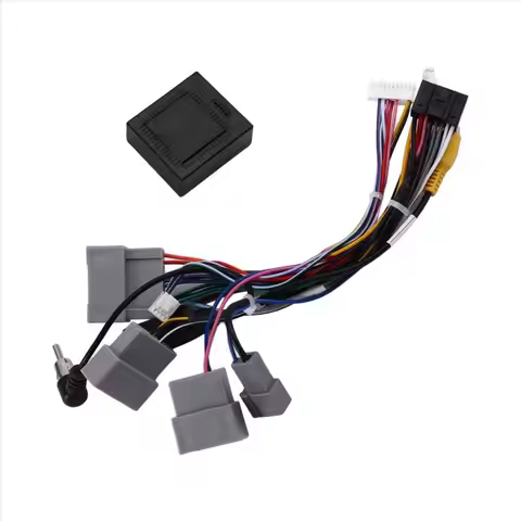 DT08 Car Radio CAN Bus Decoder CANBus Power Cable Canbus Adapter Wiring Harness for Honda Stepwgn 20