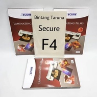 Secure F4 Laminating Film Secure F4 Laminating Plastic (100 Micron)