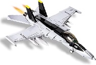 TOY PLAYER F/A-18 Hornet Fighter Tomcat Military Army Airplane Building Bricks Set - Compatible with