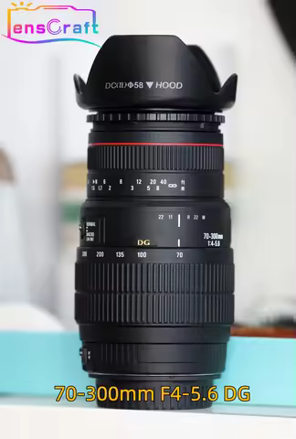 98% New 70-300mm F4-5.6 DG Macro OS HSM Lens Gold Label for Canon EF Mount‌ for Sigma