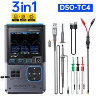 FNIRSI DSO-TC4 Transistor Tester Digital Oscilloscope DDS Signal Generator 3 in 1,10MHz Bandwidth 48