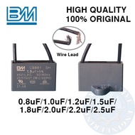 BM Fan Capacitor CBB61 450V 0.8 ~ 10 uF Kapasitor Kipas Compatible with Panasonic KDK Deka Alpha Phi