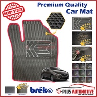 Breko Mazda CX-3 2015-2021 Hexagon High Quality Car Floor Mat and Carpet (5 Seaters)