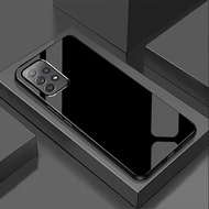 Ốp Lưng cho SAMSUNG GALAXY A13 A23 A33 5G A53 A73 5G Mặt kính cường lực cao cấp Họa tiết RỒNG VÀNG