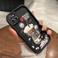 Case For Realme C12 C25 C25s Narzo 20A 30A 50A Shockproof Phone Soft Silicone All-Inclusive Coffee M