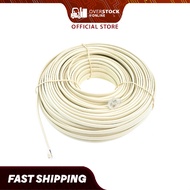 RJ11 Cable with 25ft/50ft/100ft Length & Male Jack to Male Jack for Home Office (7m/15m/30m)