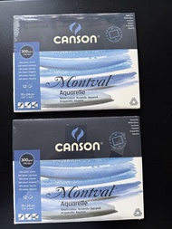 Canson Montval 水彩紙 19x24cm 兩本