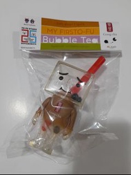 DEVILROBOT  MY FIRST TO-FU SOFT VINYL FIGURE  新加坡限定 奶茶  4吋 豆腐人 25週年 25th