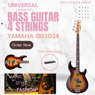 Yamaha BB2024 – Electric Bass Guitar / Bass Electric / Bass Guitar Alder Body