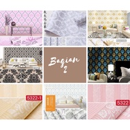 [PART 2] Plain Wall Paper Living Room Wall Paper/ Size 45 cm x 9 M