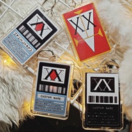 [GIFT IDEAS] HUNTER LICENSE KEYCHAIN (CAN CUSTOM NAME) HXH