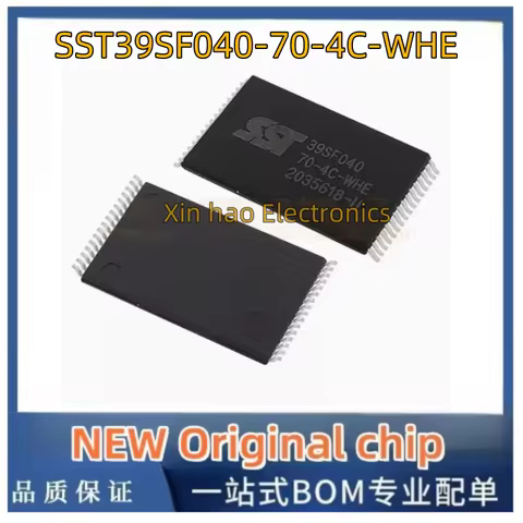 5Pcs/Lot NEW Original SST39SF040-70-4C-WHE SST39SF040-70-4C-WH SST39SF040 39SF040 SST39VF010-70-4C-W