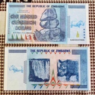 New 2022 Zimbabwe Coin 10 million Gold Foil Test Commemorative Million Gold Foil Collection
