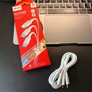 全新  aivr 三合一 充電線 Silicon Charging Data Cable