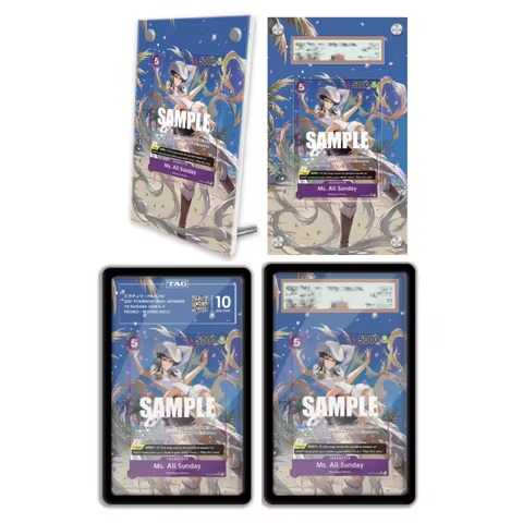 Anime Art Display for ONE PIECE Miss All Sunday Baroque Works Anime Games Expand Art Acrylic Protect