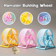 Silent Hamster Running Wheel Rotatable Detachable Non-Slip with Stand Hamster Toy Hamster Accessori