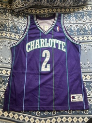 NBA Champion Larry Johnson au authentic jersey size 48 球衣／波衫