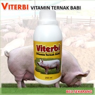 VITERBI / Vitamin ternak babi / Vitamin untuk pertumbuhan babi / Nutrisi babi ternak / Suplemen paka