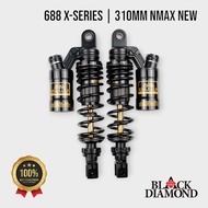 Black Diamond - Shock Breaker 688 X Series Rear Suspension AEROX 155 New NMAX 155 New 2020 310mm