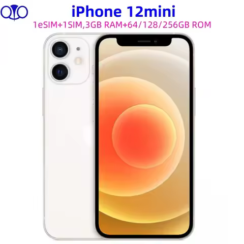 Unlocked Original Apple iPhone 12 mini 64/128/256GB ROM 5.4" 5G Face ID Mobile Phone 97% New
