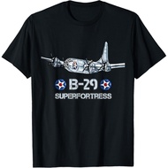 Men's cotton T-shirt B-29 Superfortress Bomber T-Shirt