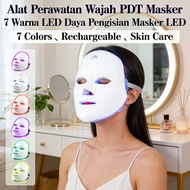 LED Therapy Photon Mask 7 Colors Power PDT Facial Care Tool Use Led Light Mask