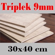 Triplek 9mm 30x40 cm Custom Multiplek Plywood 9mm
