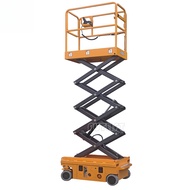 Self Propelled Scissor Lift Platform Electric Mobile Lift Table One Man Mini Lift