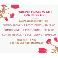 GIFTBOX HIJABS  (bawal azara)