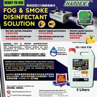 Hardex Nano Mist Fogging Disinfectant Liquid [5000ML] - Office / House / Shops / Car / Body / Surfac