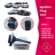Nissan Ignition Plug Coil Livina Latio Sylphy Teana (Original) 22448-CJ00A 3pins X-Gear X-Trail L10 