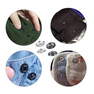 JJ* 100 Sets Sew-on Snap Buttons Metal Snap Fastener Buttons Press Button for Sewing Clothing 10mm 12mm 15mm 17mm 8 5mm