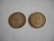 Uang Koin 1/2 Gulden Tahun 1929